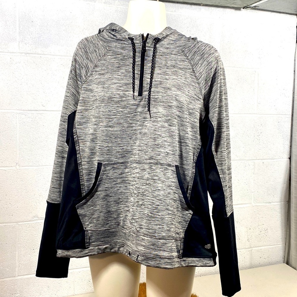 Maurices hoodie 2 tone black and grey​​​​​​​​​​​​​​​​